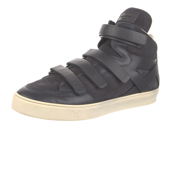 Louis Vuitton Suede Boxing High Top Sneaker Size 10.5 - Picture 2 of 5